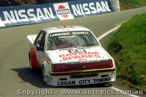 83814 - Barry Lawrence / Geoff Russell  Commodore   -  Bathurst 1983 - Photographer Lance Ruting