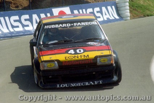 83831 - James Faneco /  Tony Hubbard - Ford Falcon XE -  Bathurst 1983 - Photographer Lance J Ruting