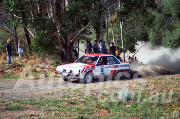 85096 - Barry Lowe & Kevin Pedder, Subaru RX Turbo - Tasmanian Round ...