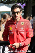 24AP03JS3007 - Formula 1 -  Rolex Australian Grand Prix,  Albert Park Grand Prix Circuit,  Carlos Sainz Jr. Head Shot - Ferrari, Car #55 , WINNER, 2024