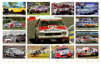 AUTO-07 – Poster, THE HEROES OF HOLDEN - Celebrate the legendary Heroes ...