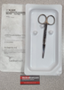 Cardinal Health NI-IS38 Operating Scissors, Sharp/Blunt, Straight, Polished, 4.5IN, Pack of 5