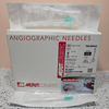 Medical AD21T41W Advance Angiographic Needle, 21G, Wall Thickness Thin, Accepts Wire .021” (0.53 mm), Length 4.0 cm (1 1/2 in), Finish Smooth, Green Hub. Box of 25