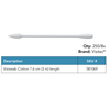 Visitec 581069 Visiswab Cotton 7.6 cm (3 in) length, Case of 25 packs of 10  (250)