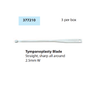 Visitec 377210 Beaver® Tympanoplasty Blade, Straight, sharp all around, 2.5 mm width., Box of 03