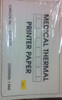 2157-012A EKG recording Medical Thermal Printer Paper  AT-10, SP-10, standard,  thermo-reactive, Z-folded, 1 package (Schiller/Welch Allyn AT-2).