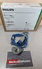 Philips M1194A Reusable SpO2 Sensor Pediatric/Adult Ear Clip, (> 40 kg), Box of 01