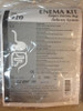 EZEM 920 Empty Enema Kits Snap-Cap Bag