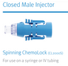 ChemoLock™ CL2000S-5 ChemoLock Injector, carton of 5 Units, Case of of 50
