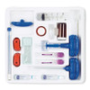 Carefusion BCAM4511 Jamshidi Bone Marrow Standard trays with with 11G x 4" T-Handle Jamshidi Needle, 15G x 3" Illinois Needle and Marrow Acquisition Cradle, Pack of 01 Tray