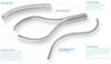 LeMaitre AMC1608 AlboGraft Polyester Knitted Vascular Graft Impregnated With Collagen, Knitted Bifurcated, 16 X 8 mm X 50 cm, Box of 01