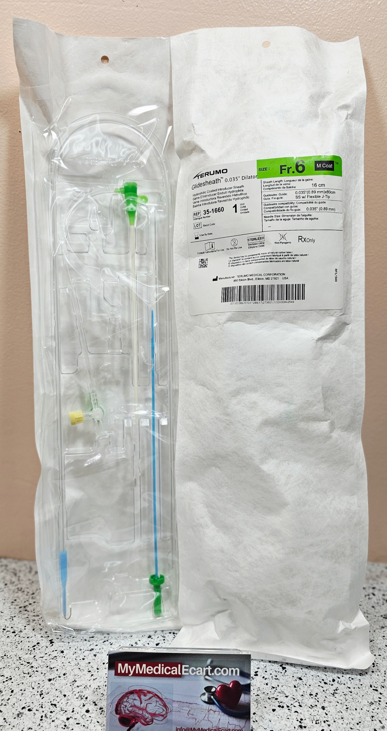 Edwards Lifesciences 914ES eSheath Introducer Set 14F x 36cm