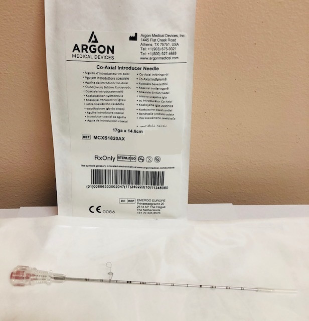 MCXS1820AX Pro-Mag™ Ultra Biopsy Needles Optional Echogenic Co