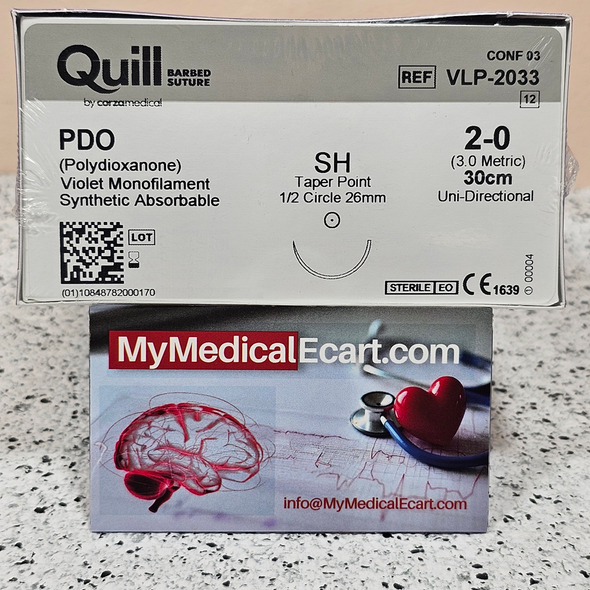 Quill™ Barbed Suture VLP-2033 PDO (Polydioxanone) Suture, Taper Point