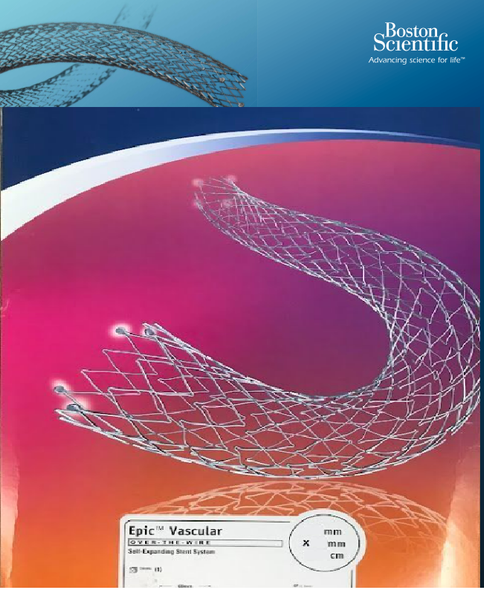 Boston Scientific, H74939200072070 Epic™ 39200-07207 Vascular Self-Expanding Stent System, 7mm x 20mm x 75cm, Box of 01