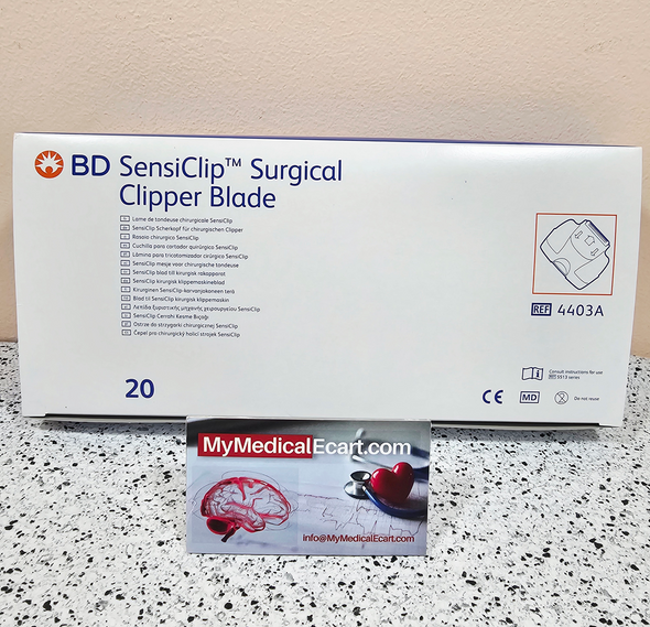 BD 4403A SensiClip™ Surgical Clipper Blade, Box of 20