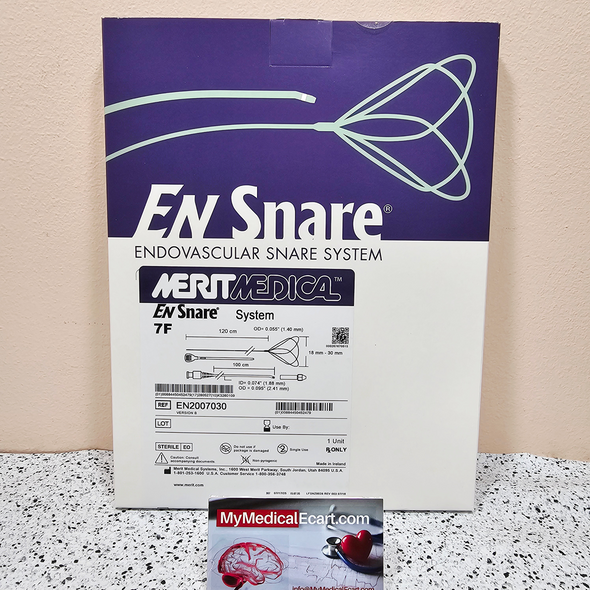 Medical EN2007030 EN Snare ® Endovascular System, Snares 120cm Length, 100cm Catheter Length, 18-30mm Diameter, 7Fr, Box of 01