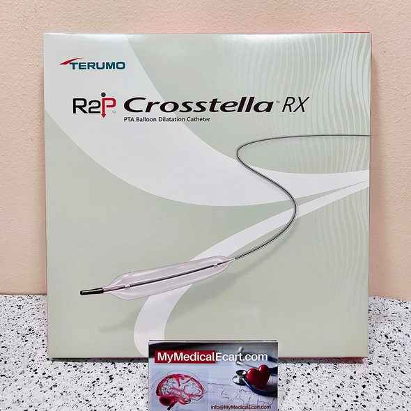 Terumo BD-Q60100ER R2P™ CROSSTELLA® RX PTA Balloon Dilatation Catheter, 200 cm, 5 Fr, 6 mm x 100 mm, Box of 01