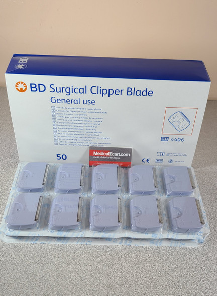 BD 4406 General Purpose Surgical Clipping Blade, Box of 50