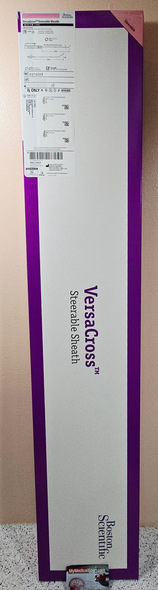 Baylis VST0203 VersaCross® Steerable Sheath, 8.5 F X 72 cm Length, Curve Medium (22 mm); D1 Curve (Large curve) Dilator, Box of 01