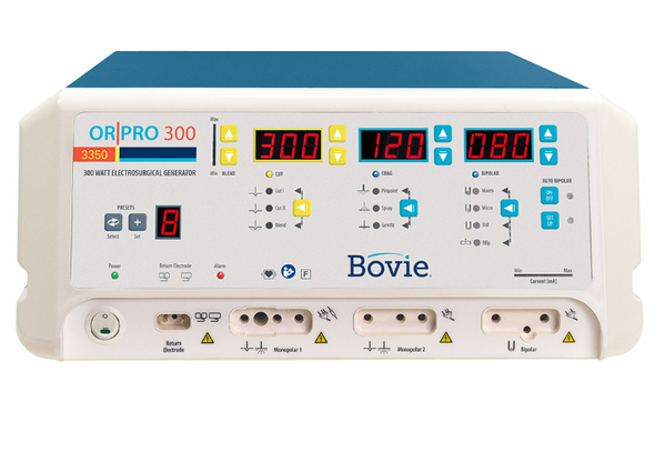 A3350 Bovie® OR | PRO 300 Electrosurgical Generator 300 Watt, Standard Equipment, Box of 01