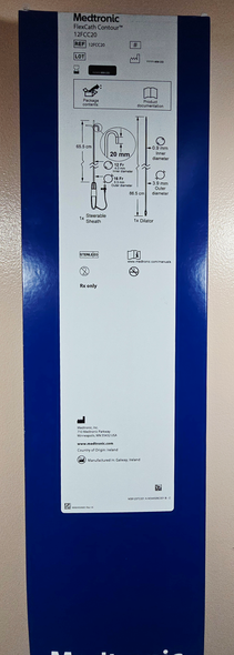 Medtronic 12FCC20 FlexCath Contour™ Steerable Sheath, 12 Fr - 20 mm configuration, Box of 01
