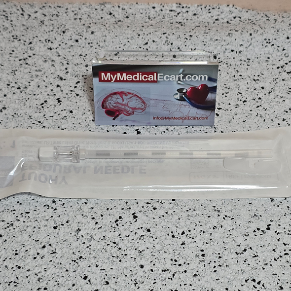 Medline PAIN8002 Epidural Needle, Tuohy, 17G X 5", Metal Stylet, Box of 25