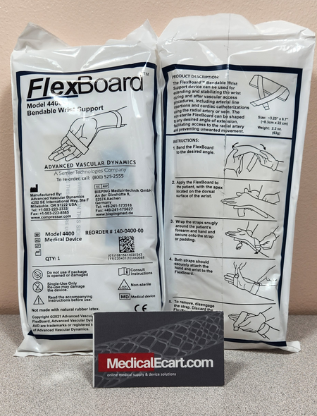 140-0400-00 Model 4400, FlexBoard Wrist Support, Box of 40