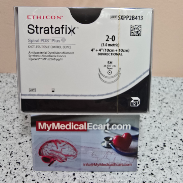 Ethicon SXPP2B413 STRATAFIX™ Spiral PDS Plus Suture, Box of 12