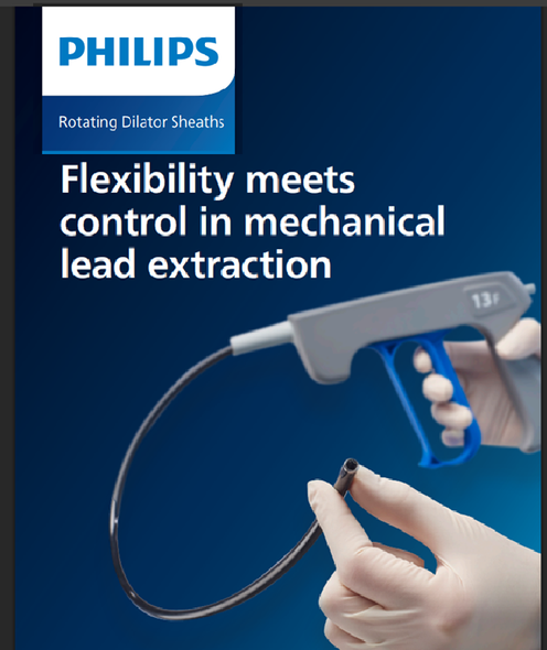 Philips 540-509 TightRail Mechanical Rotating Dilator Sheath, 9 Fr X 18.7" / 47.5 cm Size