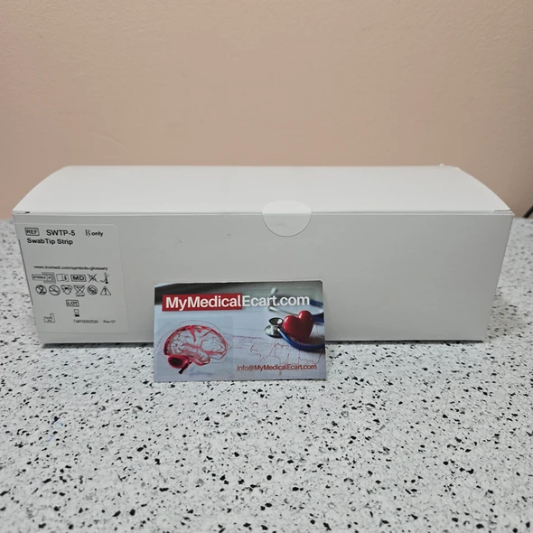 SWTP-5 SwabTip™ Strip, Disinfecting Cap for Male Luers, Case of 200 (04 boxes of 50)