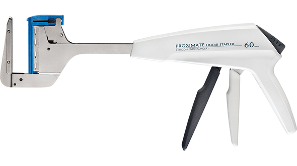 Ethicon TX60B PROXIMATE® Reloadable Staplers, 60mm Linear Stapler with Blue Reload, Regular Tissue Thickness, Box of 03