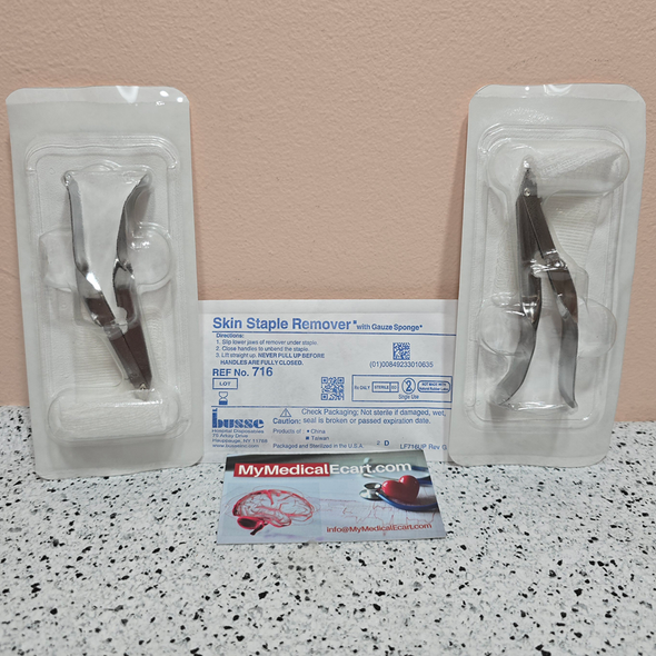 Busse Hospital Disposable 716 Skin Staple Removal Kit, Box of 48