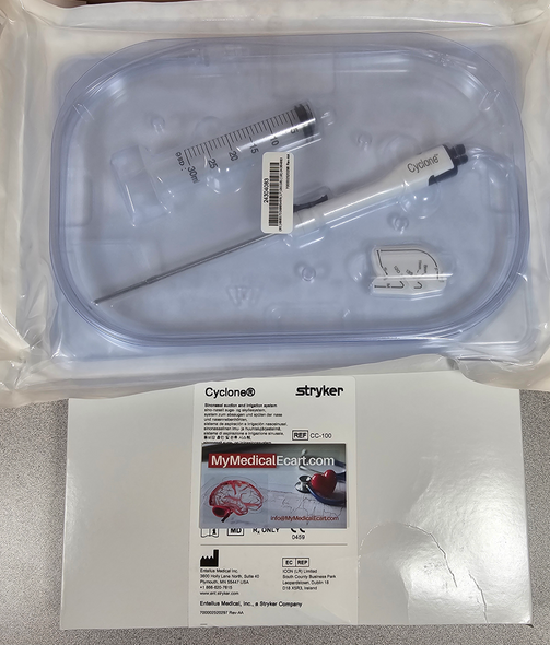 Stryker CC-100 Cyclone® Sinonasal Suction & Irrigation System, Box of 01