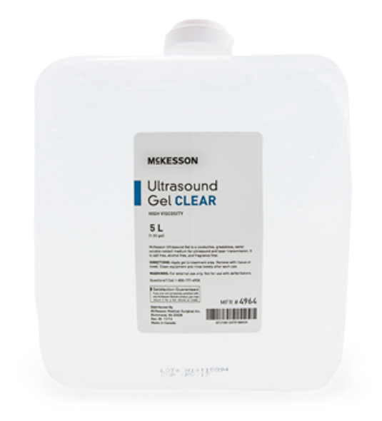 4964 Ultrasound Clear Gel 5Lt.