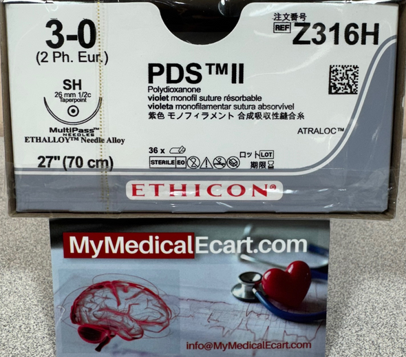 Ethicon Z316H PDS II (polydioxanone) Suture
