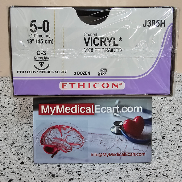 Ethicon J385H COATED VICRYL® (polyglactin 910) Suture