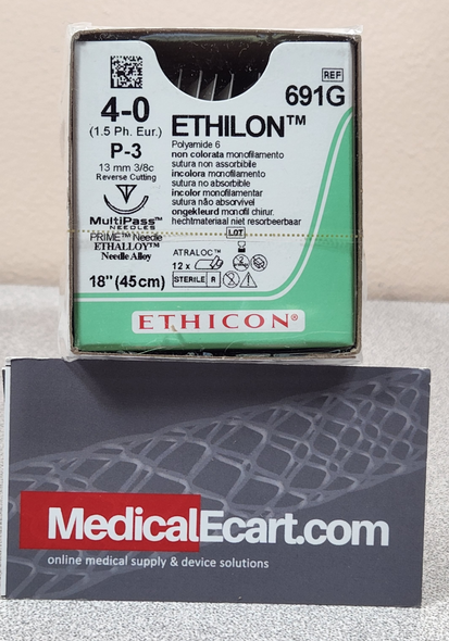 Ethicon 691G ETHILON Nylon Suture