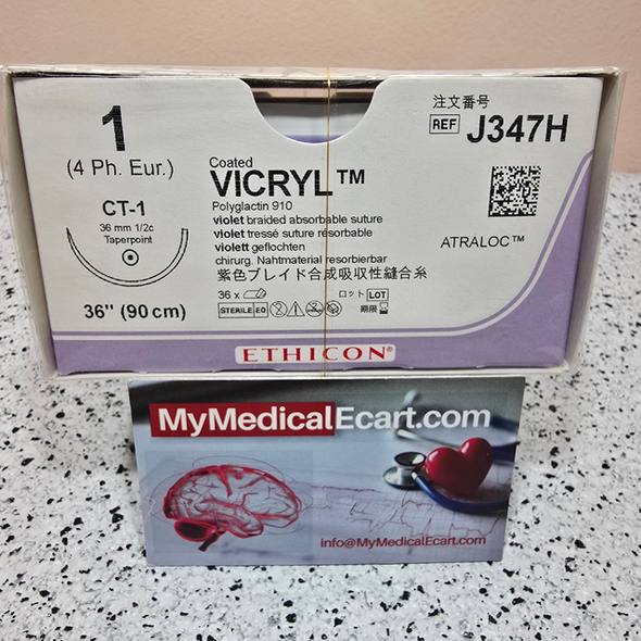Ethicon J347H COATED VICRYL® (polyglactin 910) Suture
