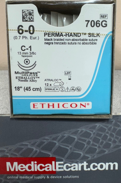 Ethicon 706G PERMA-HAND Silk Suture