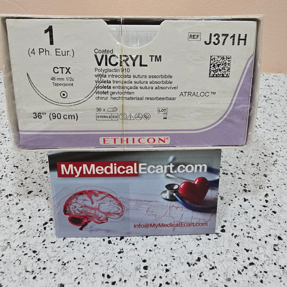 Ethicon J371H COATED VICRYL® (polyglactin 910) Suture