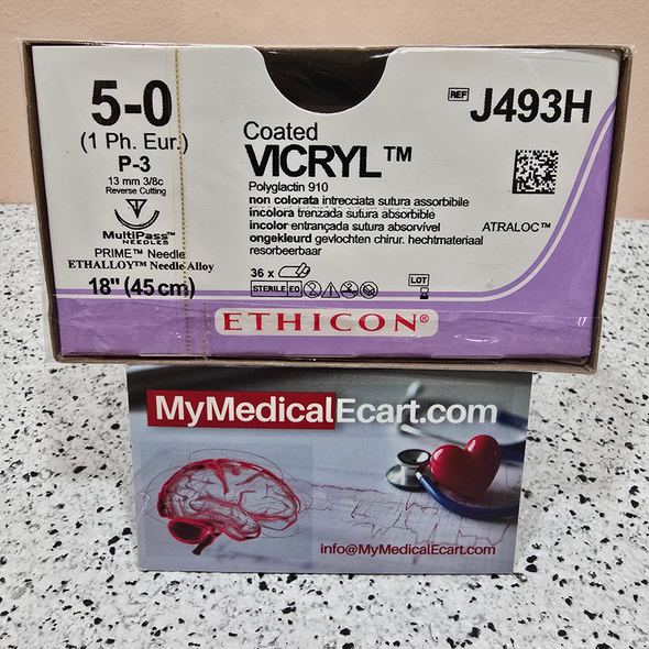 Ethicon J493H COATED VICRYL® (polyglactin 910) Suture