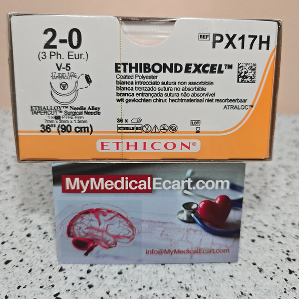 Ethicon PX17H ETHIBOND EXCEL® Polyester Suture