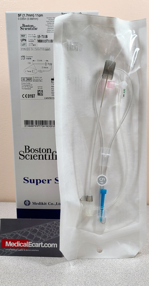Boston Scientific M00115711B1, Super Sheath™ 15-711B, 5 Fr Introducer Sheath Set, (Guidewire Include), Sheath Length 11 cm, Guidewire 0.035 in, Box of 10