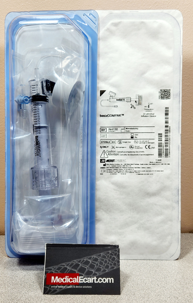 IN4130 BasixCOMPAK™ Inflation Device, 30 ATM pressure and 20 mL volume, Box of 10