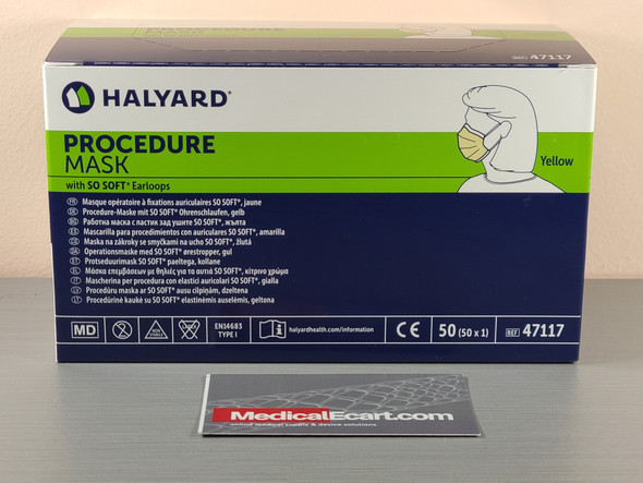 47117 Halyard ™ SO S0FT* Earloops, Surgical Mask