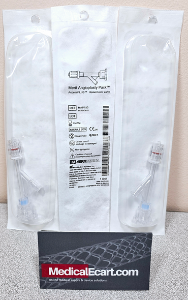 MAP150 AccessPLUS Large Bore Haemostasis Valve. Box of 25