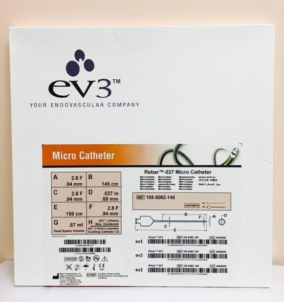 Ev3 105-5082-145 Rebar 027 MicroCatheter