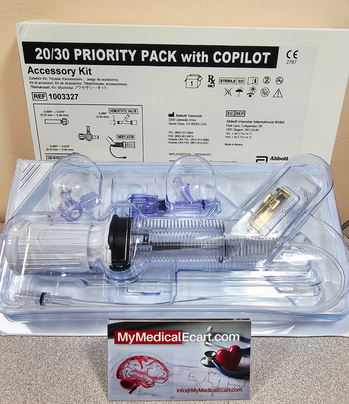Abbott 1003327 INDEFLATOR 20/30 Priority Pack with Copilot Accessory Kit