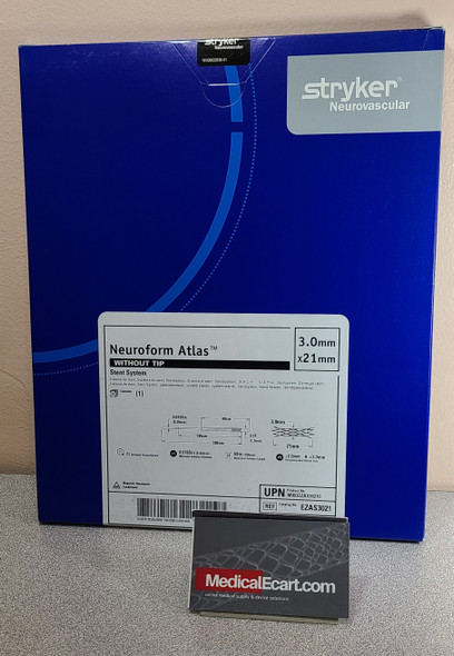 STRYKER SZAS3021 NeuroForm Atlas™ M003SZAS30210,  Stent System 3.0mm x 21mm without tip